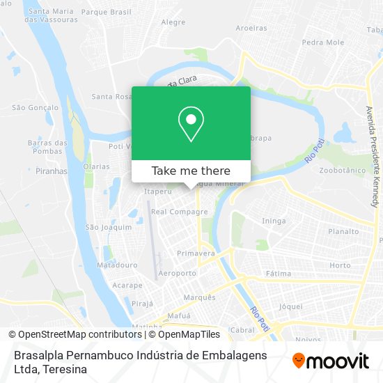 Brasalpla Pernambuco Indústria de Embalagens Ltda map
