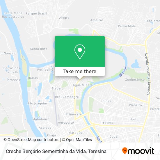 Creche Berçário Sementinha da Vida map