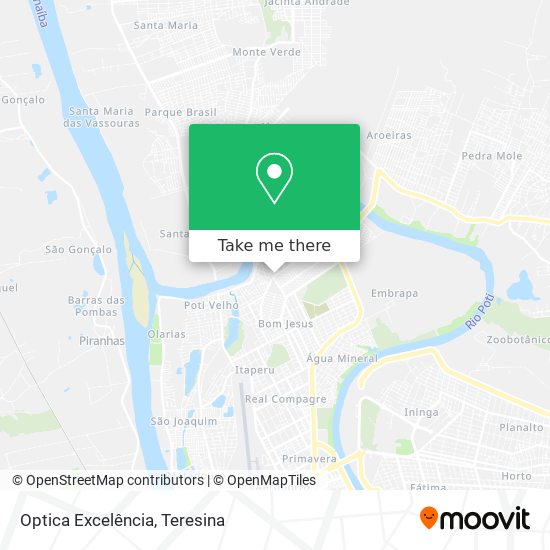 Optica Excelência map