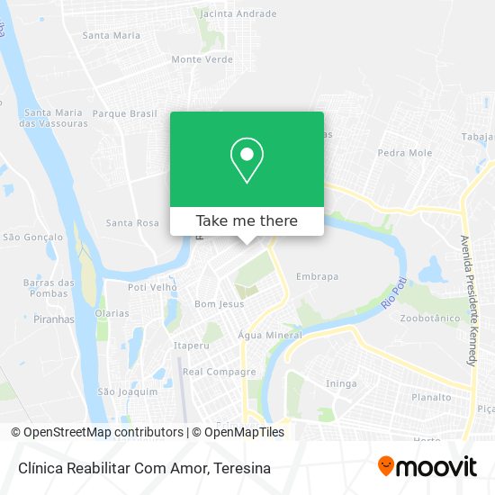 Clínica Reabilitar Com Amor map