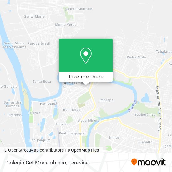 Colégio Cet Mocambinho map