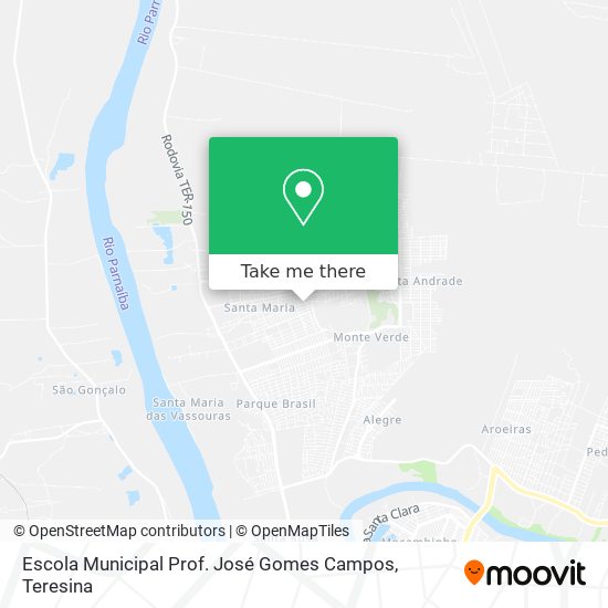Escola Municipal Prof. José Gomes Campos map