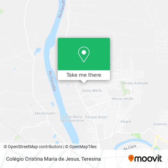 Colégio Cristina Maria de Jesus map