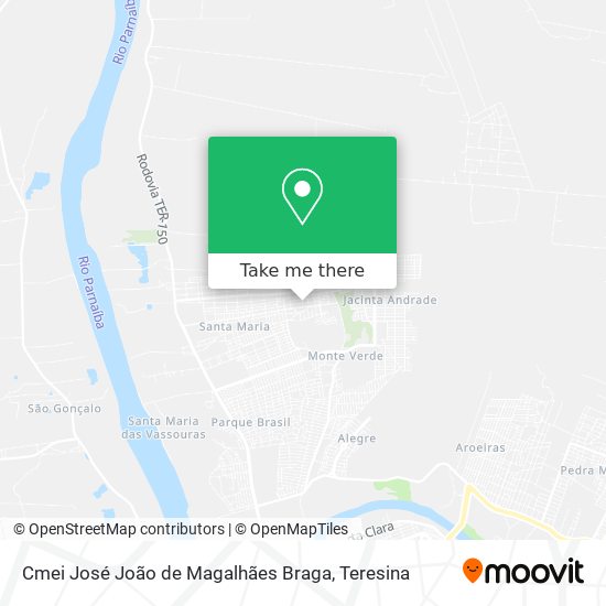 Cmei José João de Magalhães Braga map