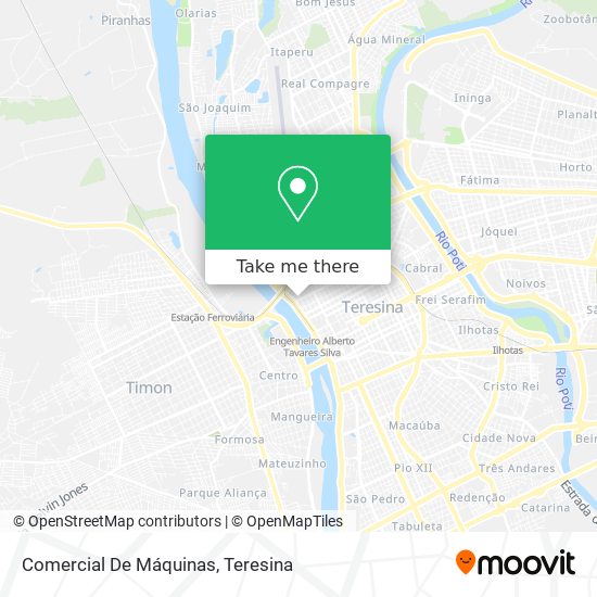 Comercial De Máquinas map