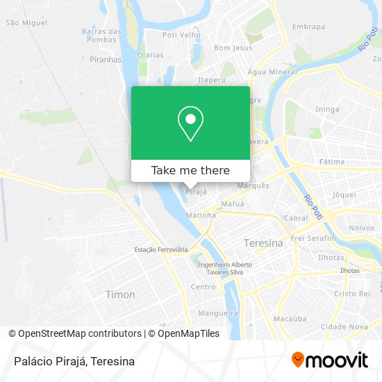 Palácio Pirajá map