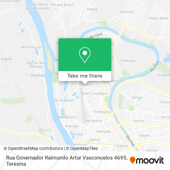 Rua Governador Raimundo Artur Vasconcelos 4695 map