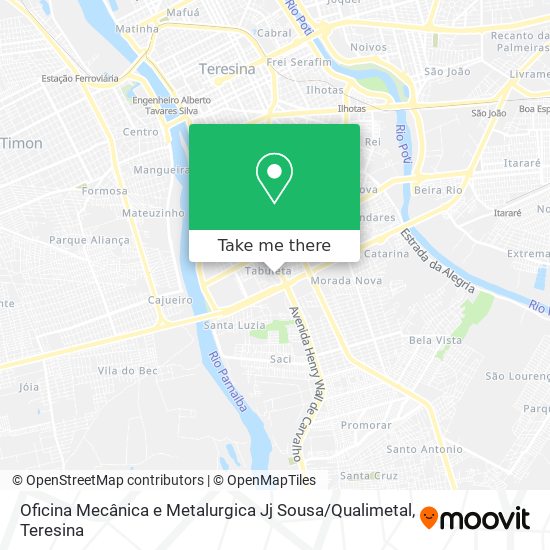 Oficina Mecânica e Metalurgica Jj Sousa / Qualimetal map
