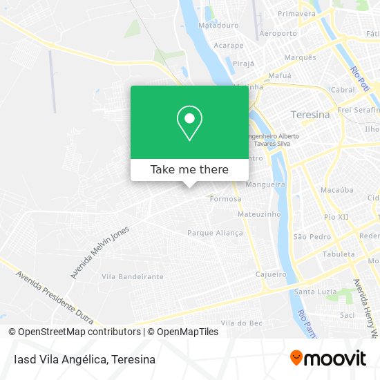 Iasd Vila Angélica map