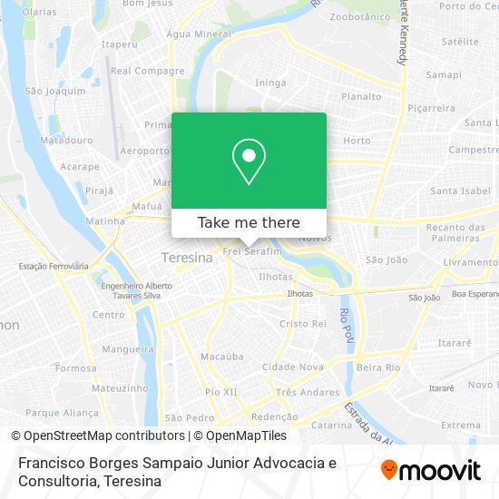 Francisco Borges Sampaio Junior Advocacia e Consultoria map