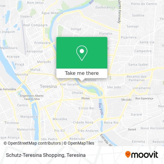 Schutz-Teresina Shopping map