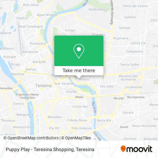 Puppy Play - Teresina Shopping map