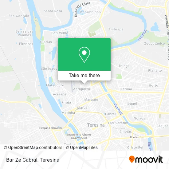 Bar Ze Cabral map