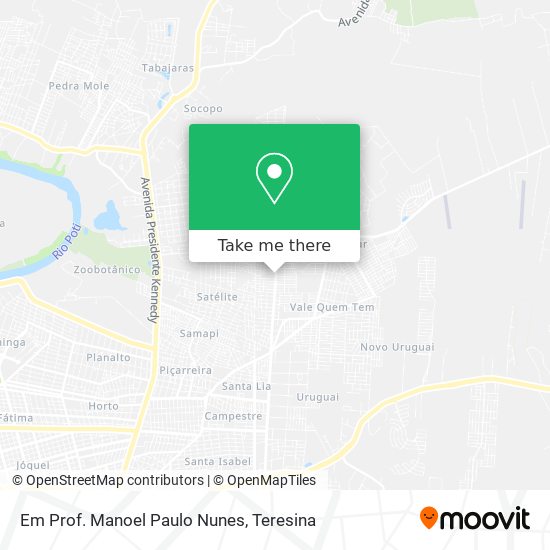 Em Prof. Manoel Paulo Nunes map