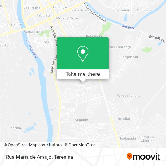 Rua Maria de Araújo map