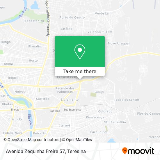 Avenida Zequinha Freire 57 map