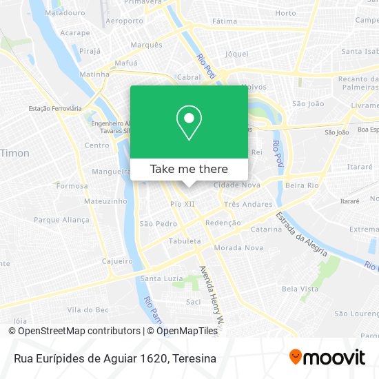 Rua Eurípides de Aguiar 1620 map