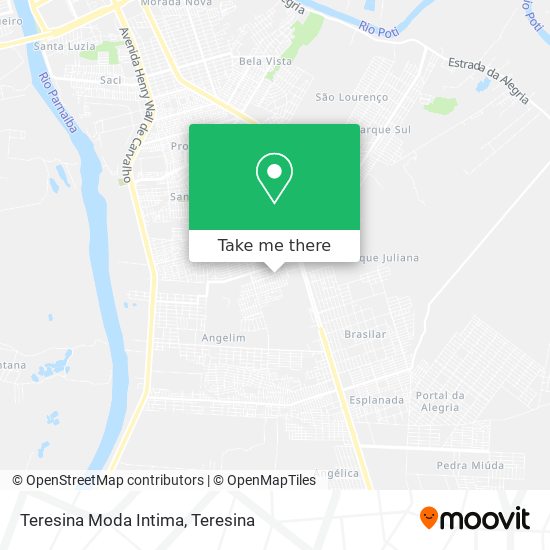 Teresina Moda Intima map