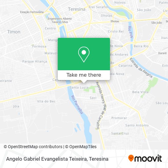 Angelo Gabriel Evangelista Teixeira map