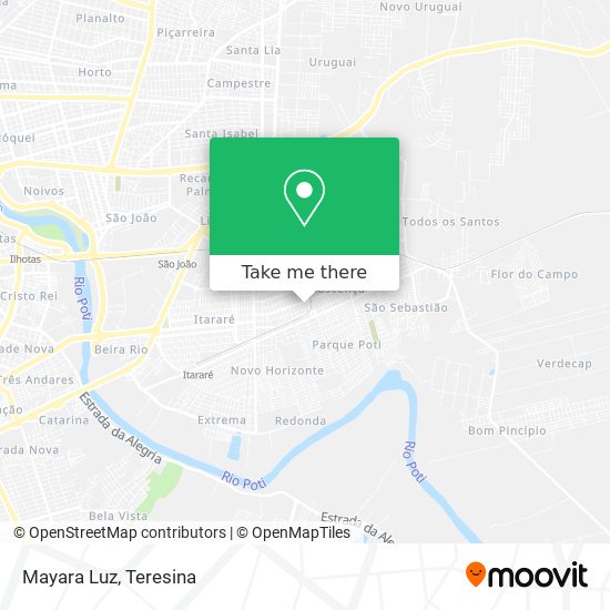 Mayara Luz map