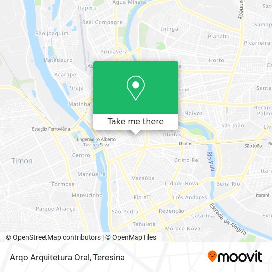 Arqo Arquitetura Oral map