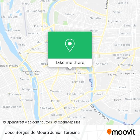 José Borges de Moura Júnior map
