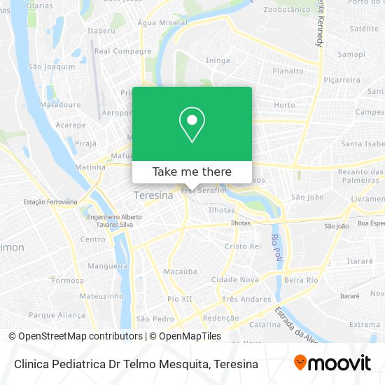 Clinica Pediatrica Dr Telmo Mesquita map