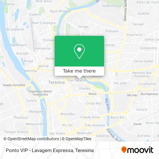 Ponto VIP - Lavagem Expressa map