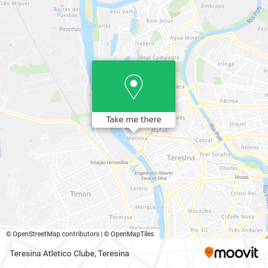 Teresina Atletico Clube map