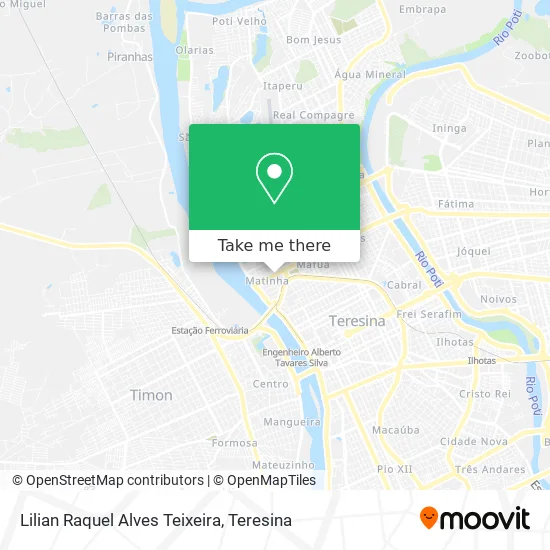 Lilian Raquel Alves Teixeira map