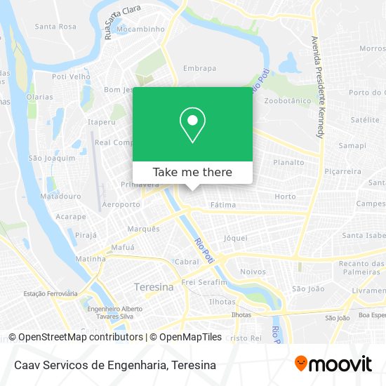 Caav Servicos de Engenharia map