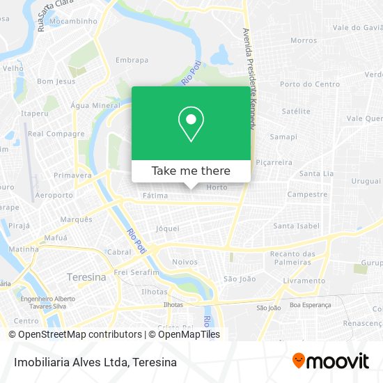 Imobiliaria Alves Ltda map