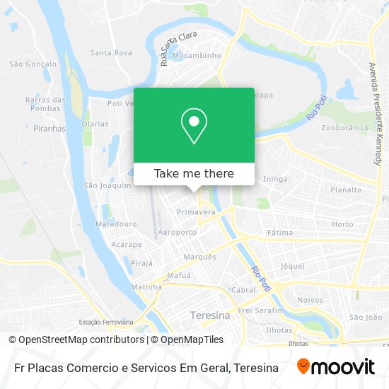 Mapa Fr Placas Comercio e Servicos Em Geral