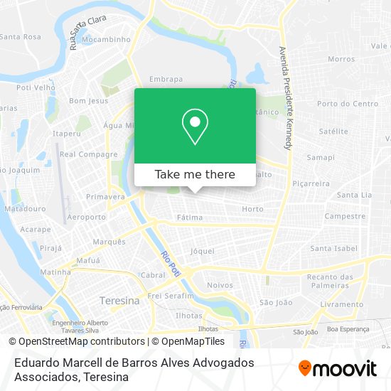 Eduardo Marcell de Barros Alves Advogados Associados map