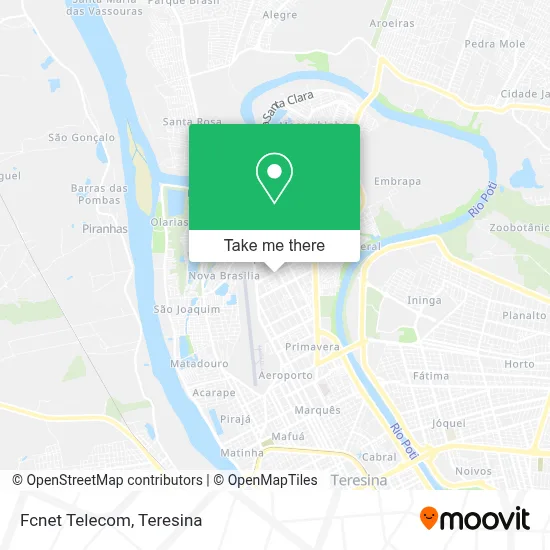 Fcnet Telecom map