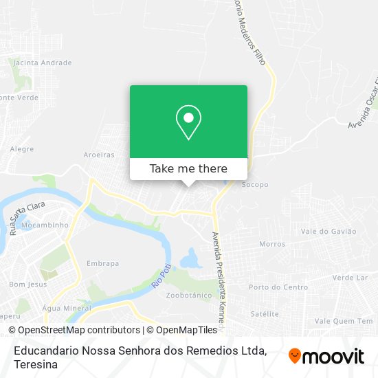 Educandario Nossa Senhora dos Remedios Ltda map