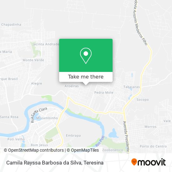 Camila Rayssa Barbosa da Silva map