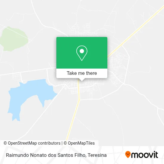 Raimundo Nonato dos Santos Filho map