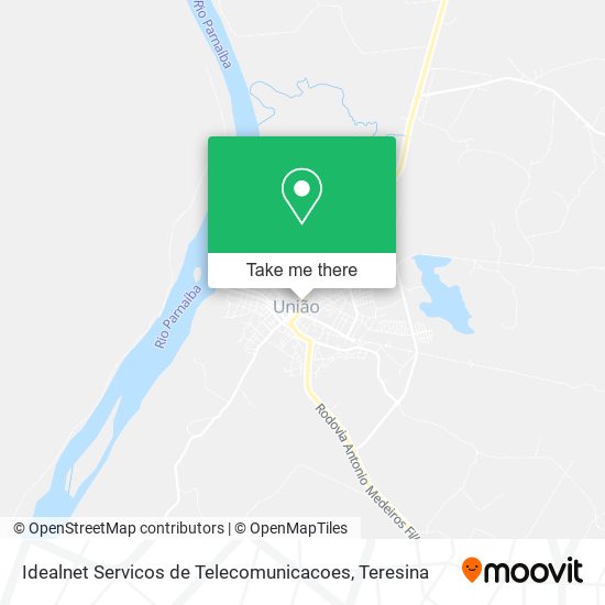 Idealnet Servicos de Telecomunicacoes map