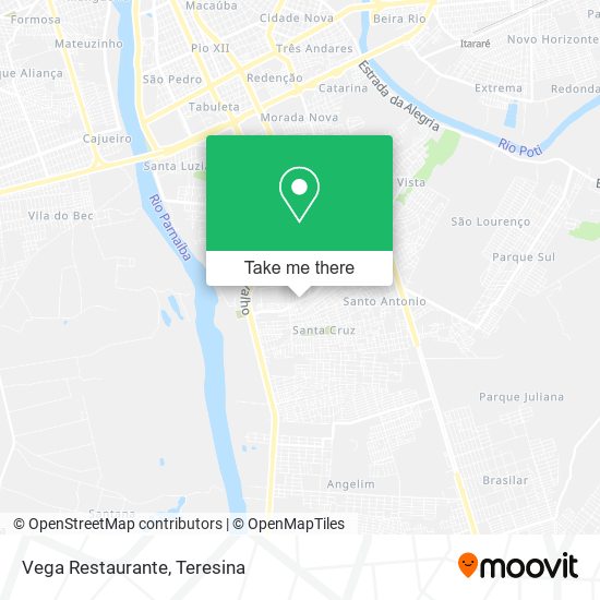 Vega Restaurante map