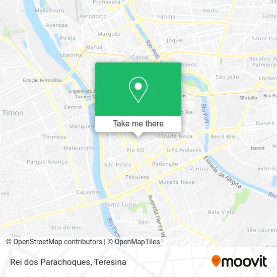 Rei dos Parachoques map