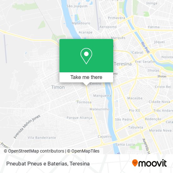Pneubat Pneus e Baterias map
