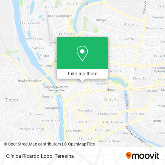 Clínica Ricardo Lobo map