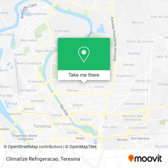 Climatize Refrigeracao map