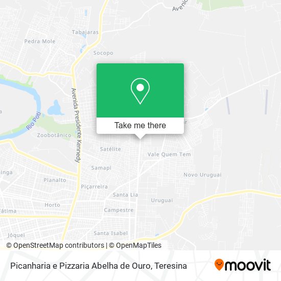 Picanharia e Pizzaria Abelha de Ouro map