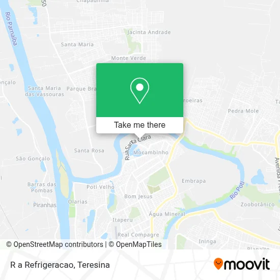 R a Refrigeracao map