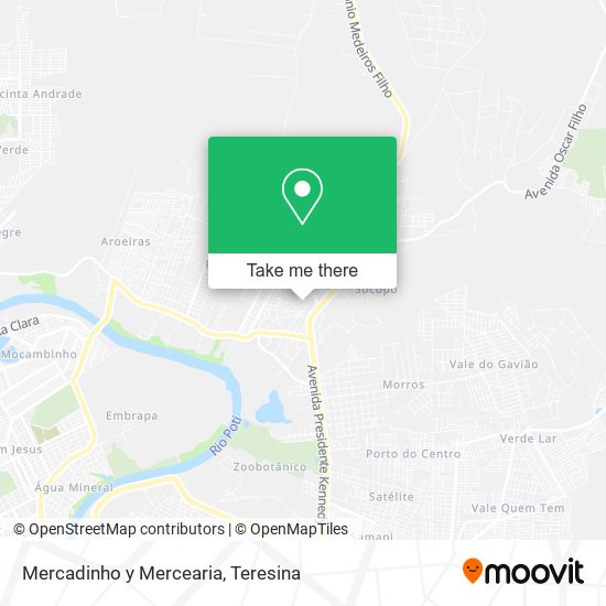 Mercadinho y Mercearia map
