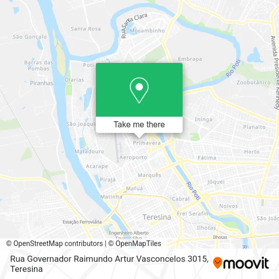 Rua Governador Raimundo Artur Vasconcelos 3015 map