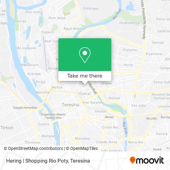 Mapa Hering | Shopping Rio Poty