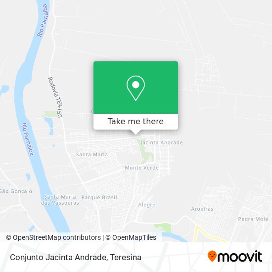 Conjunto Jacinta Andrade map